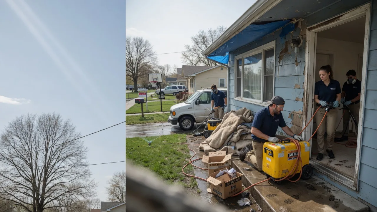 Basement Flood Cleanup in Alpha, IL near me